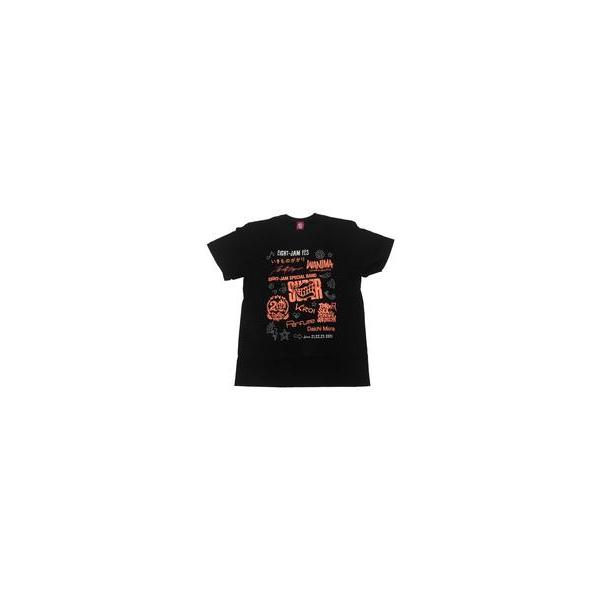 中古Tシャツ 8JAM TシャツA(アーティストロゴ) ブラック Lサイズ 「EIGHT-JAM FES(2024)」