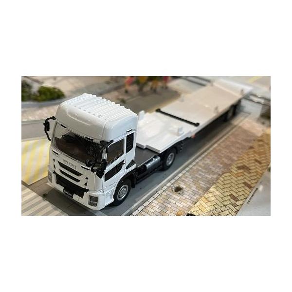 新品鉄道模型 HOゲージ 1/80 ISUZU GIGA+鉄道コンテナ積載用セミ