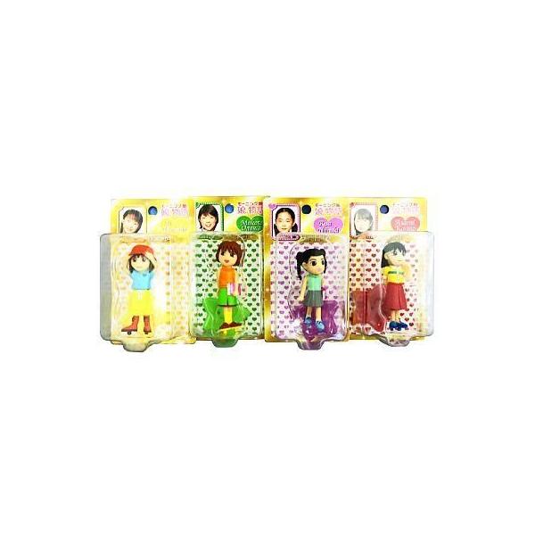 中古フィギュア 高橋愛、小川麻琴、紺野あさ美、新垣里沙 娘。物語 モーニング娘。 フィギュア