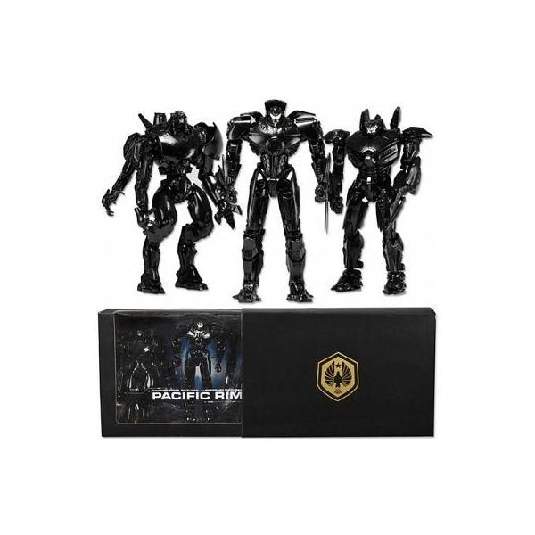 中古フィギュア エンド・タイトルズ イェーガー 3体セット 「パシフィック・リム」 7インチ アクシ