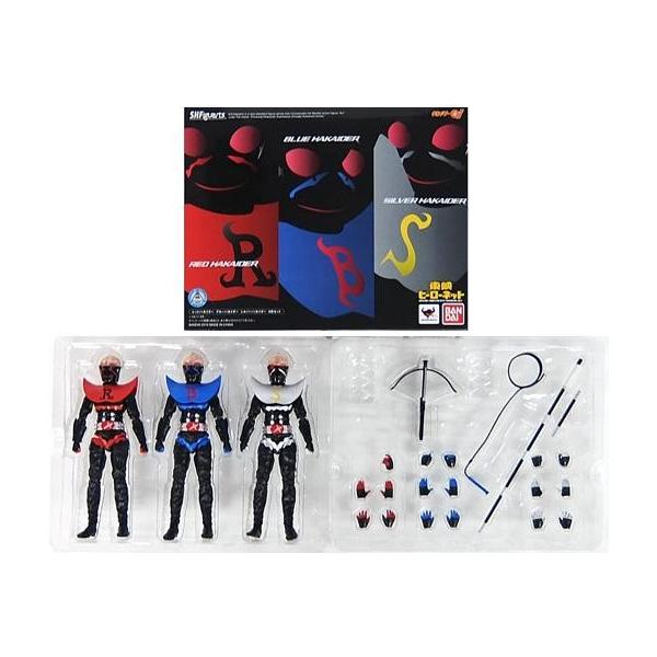 中古フィギュア S.H.Figuarts レッドハカイダー＆ブルーハカイダー＆シルバーハカイダー3体セット 「キカイダー01」