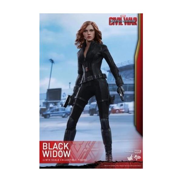 中古フィギュア ブラック・ウィドウ 「シビル・ウォー/キャプテン・アメリカ」 ムービー・マスターピース 1/6 アクシ