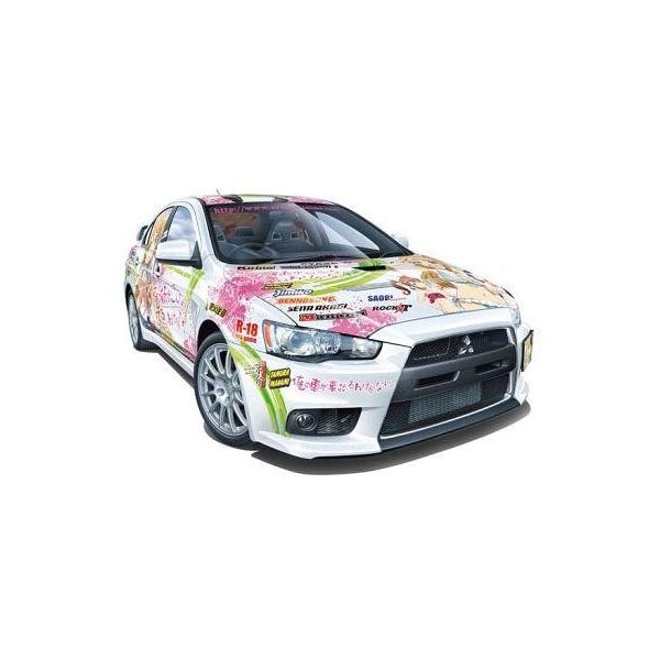 中古プラモデル 1/24 俺の妹がこんなに可愛いわけがない。Ver.2 ランサー エボリューションX 「痛車シリ