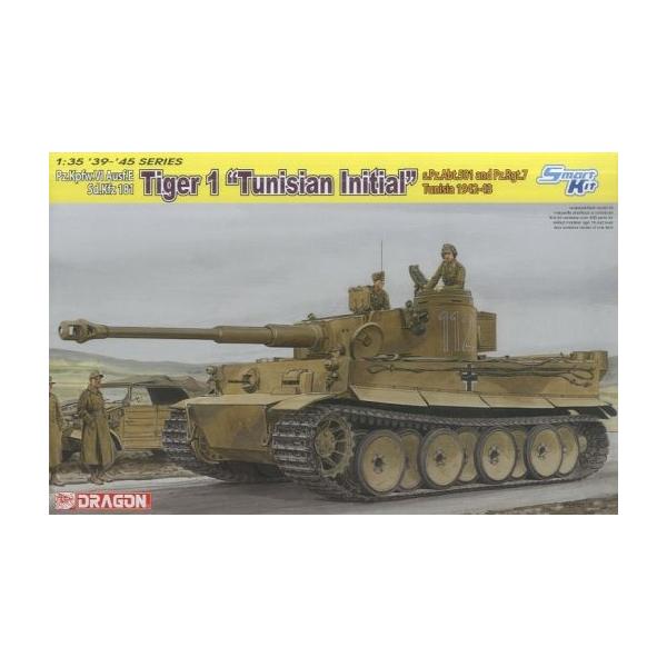 中古プラモデル 1/35 WW.II ドイツ軍 ティーガーI 極初期生産型 ドイツアフリカ
