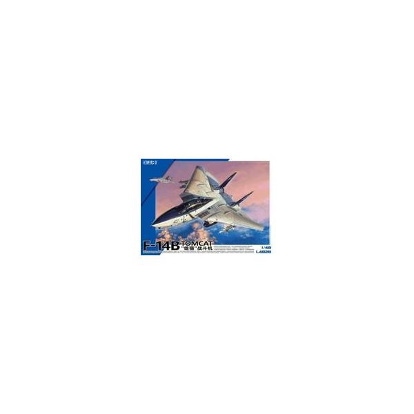 中古プラモデル 1/48 アメリカ海軍 F-14B 艦上戦闘機 [L4828]