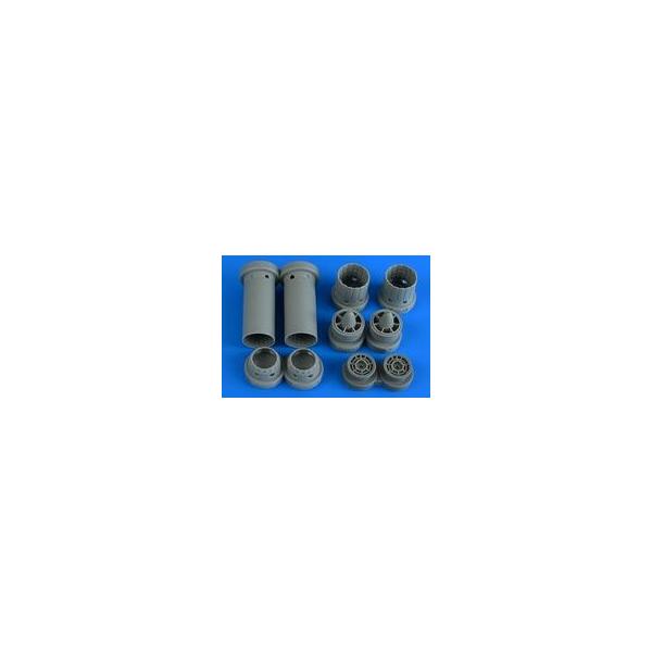 中古プラモデル 1/48 F-4E/G ファントムII アフターバーナー モンモデル用 ディティールアップパーツ [AR
