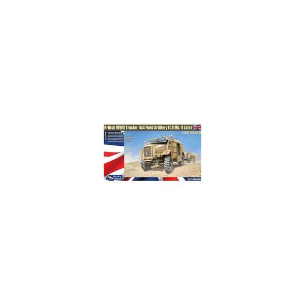 新品プラモデル 1/35 WW.II 英軍 C8 クアッド Mk.II 後期型 4×4 野戦砲トラクター [G