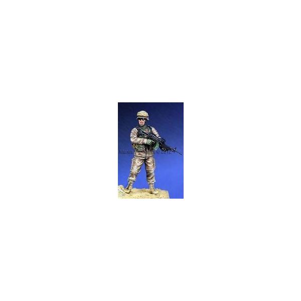 中古プラモデル 1/35 米海兵隊員(イラク、ファルージャ2004) レジンキャストキット [Man35044]