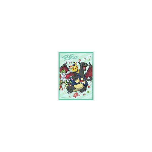 【送料無料】ポケモンカードゲーム デッキシールド ポケモンカード定期便 64枚入り(サイズ：66×92mm)ポケモンセンターオリジナル スリーブ