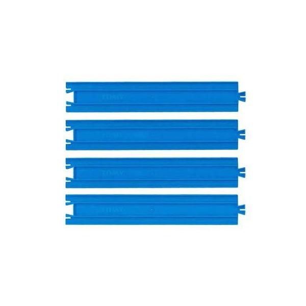 商品名：中古おもちゃ プラレール R-1 直線レール商品解説■全てのレールの規格が統一されているので、いろいろ繋げて楽しいレイアウトが作れます。プラレールの基本、まっすぐなレールです。直線レール4本入り。※オモテとウラが使えます。【商品詳細...