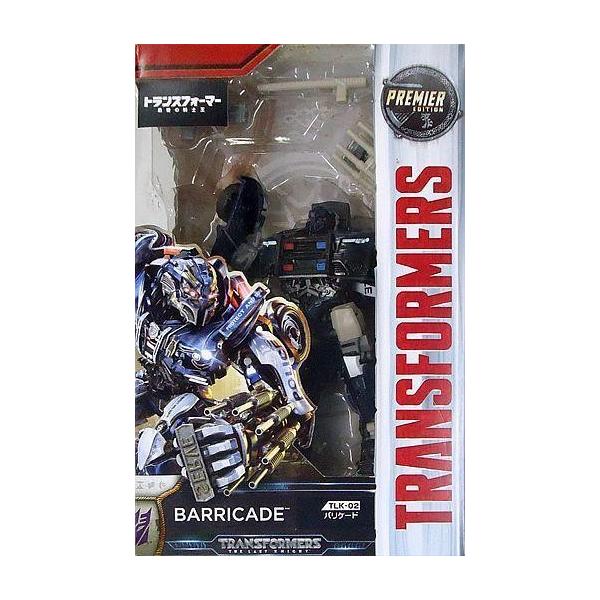 中古おもちゃ TLK-02 バリケード 「トランスフォーマー/最後の騎士王」 デラックスクラス