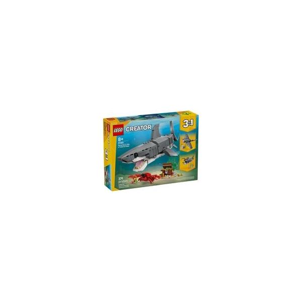 新品おもちゃ LEGO サメと宝箱 「レゴ クリエイター3in1」 31381