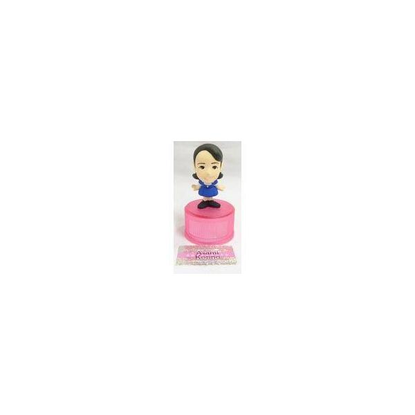 中古キーホルダー・マスコット(女性) 紺野あさ美(ピンククリア) 「モーニング娘。ボトルマスコット」