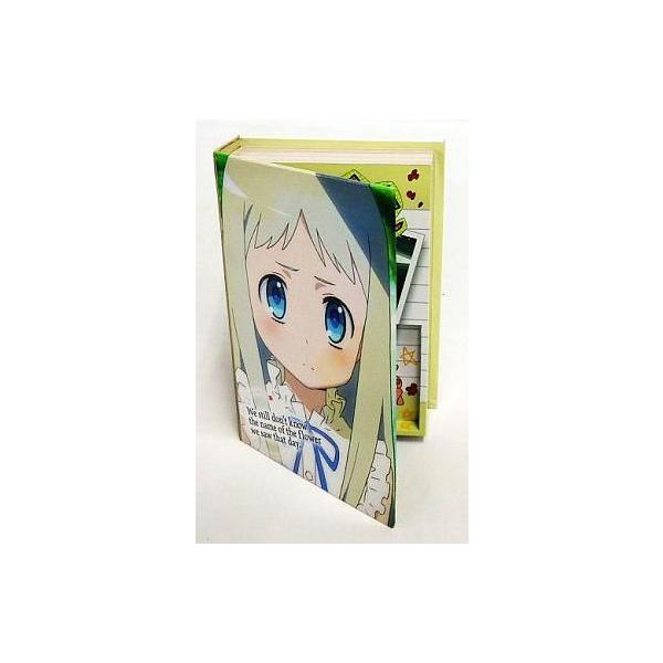 商品名：中古オルゴール(キャラクター) 本間芽衣子 BOOK型オルゴール 「あの日見た花の名前を僕達はまだ知らない。」商品解説■感動の名作!大人気アニメ『あの日見た花の名前を僕達はまだ知らない。』からBOOK型オルゴールが登場!!めんま(本...
