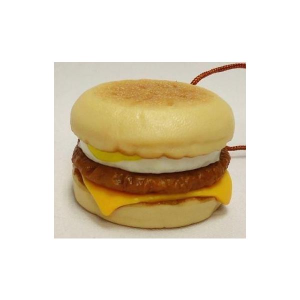 中古ストラップ(キャラクター) ソーセージエッグマフィン マクドナルドフードストラップ 第2弾 朝マックVer.