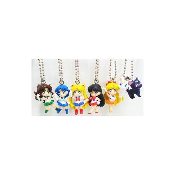 中古キーホルダー・マスコット(キャラクター) 全6種セット 「美少女戦士セーラームーン セーラームーンスイング」