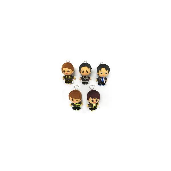 中古キーホルダー・マスコット(男性) 全5種セット BOYS AND MEN ボールチェーン付ぬいぐるみvol.2 アドアーズ・