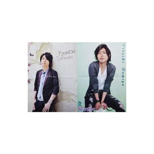 商品名：中古ポスター（男性） 両面ポスター 鈴村健一/神谷浩史 ROMAN ALBUM ボイスアニメージュ 2010SUMMER付録商品解説■徳間書店発行のアニメージュの声優専門の増刊「ボイスアニメージュ」の2010SUMMER付録となりま...