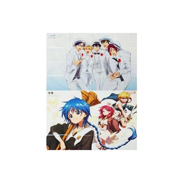 商品名：中古ポスター(アニメ) B1両面ポスター(16頁折) 「Free!/マギ」 アニメディア2014年2月号 付録商品解説■こちらの商品は、2014年1月に発売されたアニメ雑誌「アニメディア2014年2月号」の付録です。※雑誌、及びその...