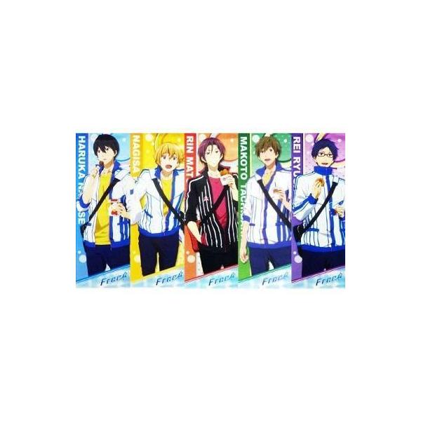 中古ポスター(アニメ) 全5種セット オリジナルミニポスター 「Free!」 ローソン限定第2期制作決定記念キャンペーン 対