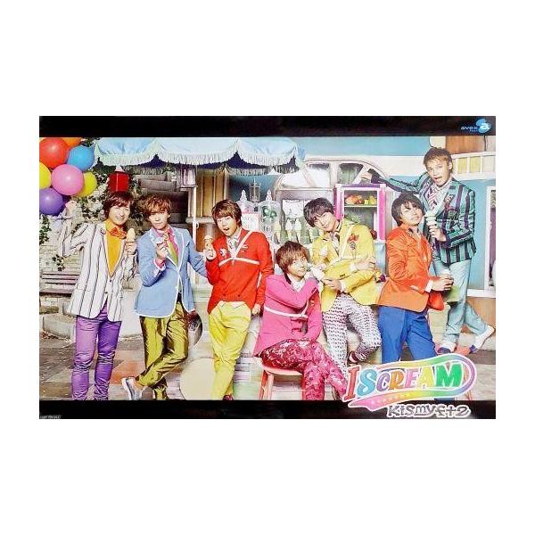 商品名：中古ポスター(男性) B3ポスター Kis-My-Ft2 「CD I SCREAM 通常盤」 購入特典商品解説■CD「I SCREAM 通常盤」の購入特典です。※CD、その他特典は付属いたしません。予めご了承ください。【商品詳細】サ...
