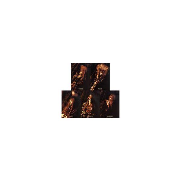 中古ポスター A3ポスターセット(5枚組) X JAPAN 「ROSE＆BLOOD TOUR」