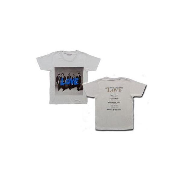 中古Tシャツ(男性アイドル) 嵐 Tシャツ グレー フリーサイズ 「ARASHI
