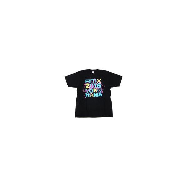 中古Tシャツ(女性アイドル) TシャツD ブラック Mサイズ 「ANIMAX MUSIX 2016 YOKOHAMA」
