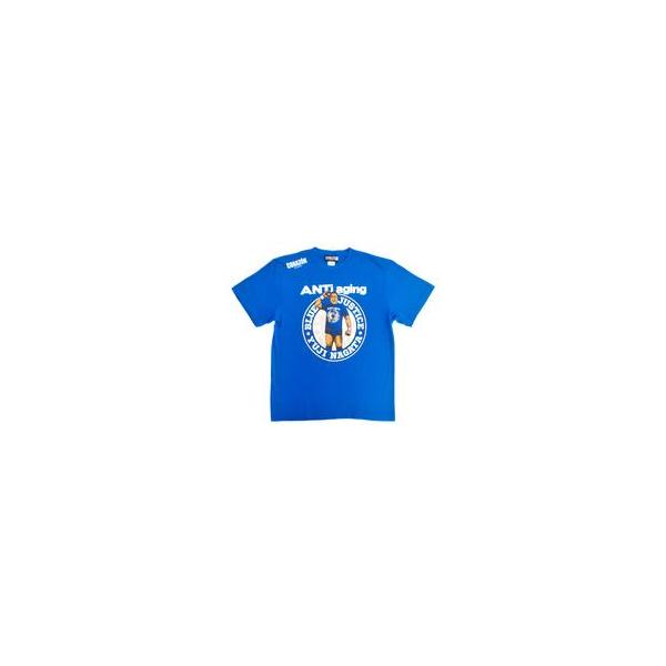 新品Tシャツ(男性アイドル) 永田裕志×コラソン コラボTシャツ ゼア ブルー Sサイズ