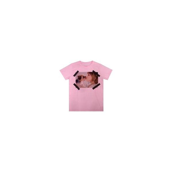 中古Tシャツ(女性アイドル) 浜崎あゆみ Tシャツ ピンク Lサイズ 「
