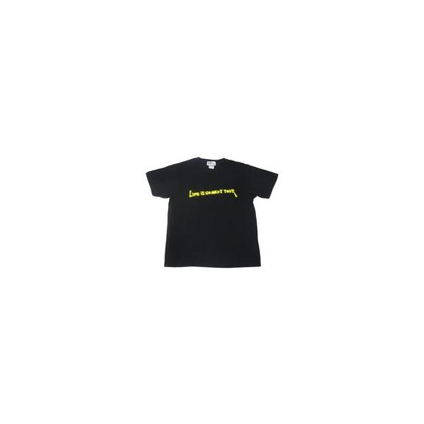 中古Tシャツ(女性アイドル) BiSH ツアーTシャツ ブラック Lサイズ 「LiFE is COMEDY TOUR」