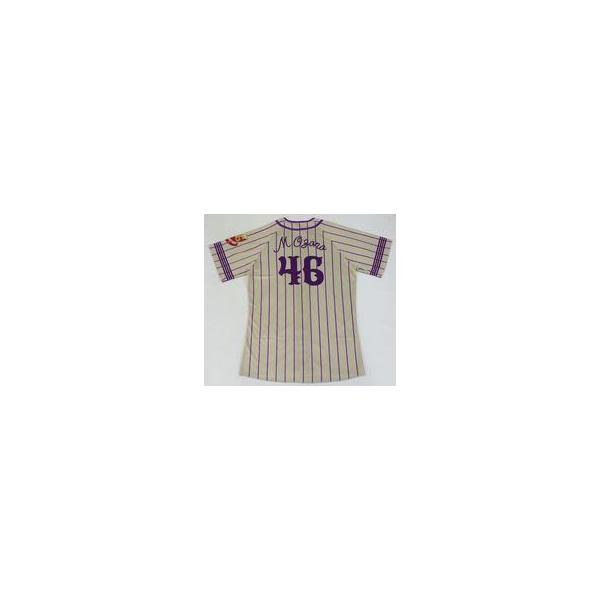 中古衣類 大園桃子 ベースボールシャツ 2020 ライトグレー Lサイズ 「乃木坂46 真夏のドリー