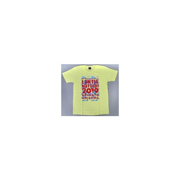 中古衣類 TシャツB ライトイエロー Lサイズ 「20th Anniversary Live ランティス祭り2019 A