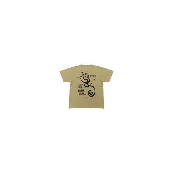 中古衣類 タトゥープリントTシャツ ベージュ Mサイズ 「映画『東京リベンジャーズ』×Right-on コラボ第3弾」