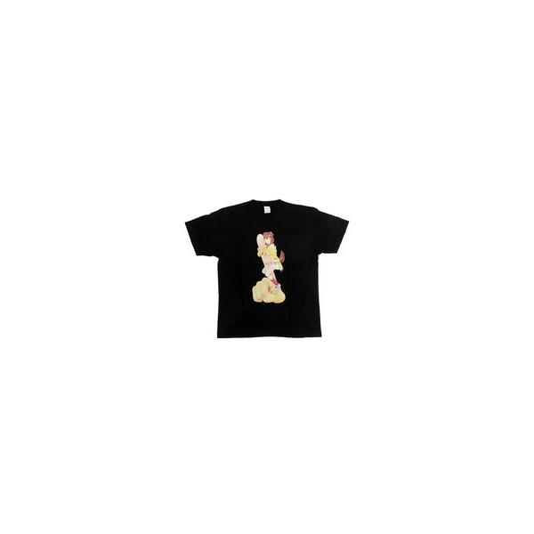 中古衣類 [単品] 戌神ころね うすた京介先生描き下ろしTシャツ ブラック Mサイズ 「バーチャ