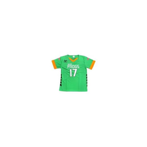中古衣類 月島蛍モデル 仙台フロッグス ユニフォーム グリーン M 中古衣類 月島蛍モデル 仙台フロッグス ユニフォーム グリーン M