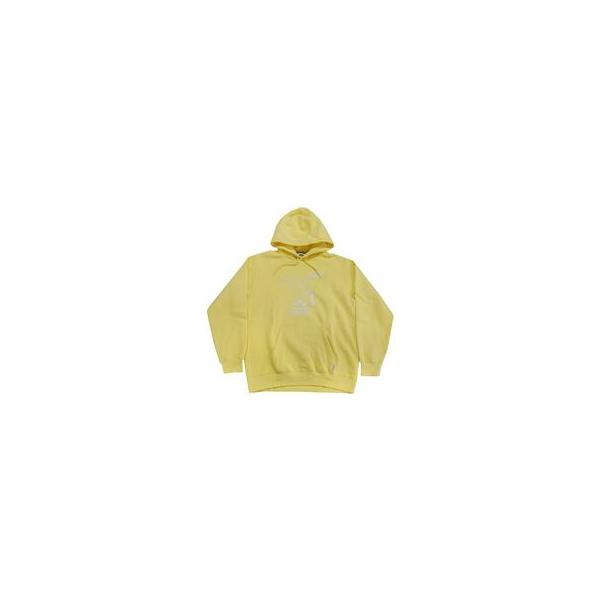 中古衣類 長尾謙杜 スウェットプルパーカ(長袖) イエロー Lサイズ 「GU