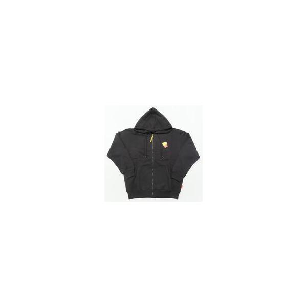 中古衣類 BTS(防弾少年団) MELTING ジップアップフーディー ブラック XLサイズ 「BTS×マクドナルド 第2