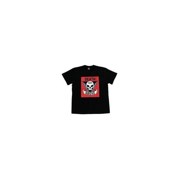 中古衣類 B.DEATH FROM ABOVE Tシャツ ブラック XLサイズ 「スターシップ・トゥルーパーズ」