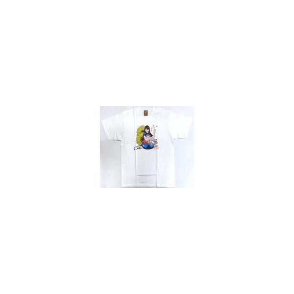 中古衣類 菅井友香(櫻坂46) イラストTシャツ ホワイト XLサイズ 「菅井友香 卒業セレモニー」