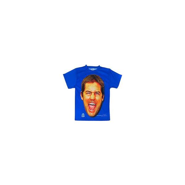 中古Tシャツ トレバー・バウアー#96(横浜DeNAベイスターズ) オリジナルTシャツ ブルー フリーサイズ 「交