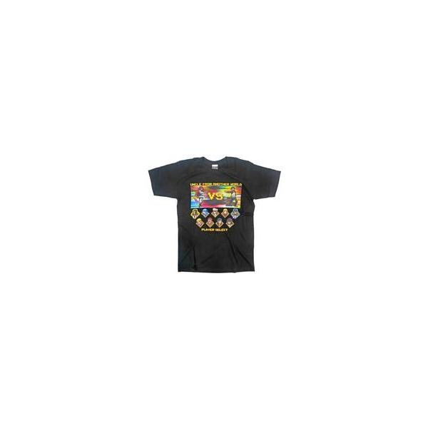 中古Tシャツ 集合 Fighting Game Tシャツ ブラック XLサイズ 「異世界おじさん