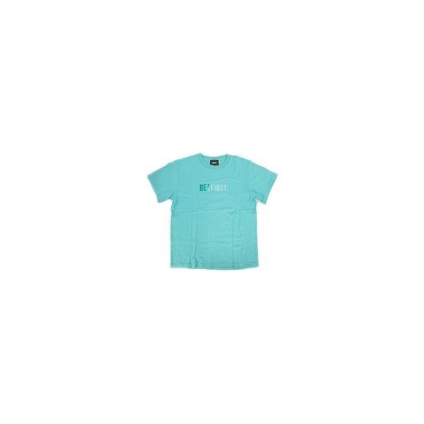 中古Tシャツ BE：FIRST カラーロゴTシャツ ミント Sサイズ 受注限定