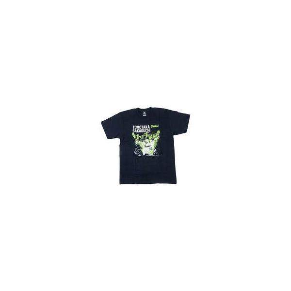 中古Tシャツ 坂口智隆#42(東京ヤクルトスワローズ) サヨナラヒットTシャツ ネイビー Sサイズ