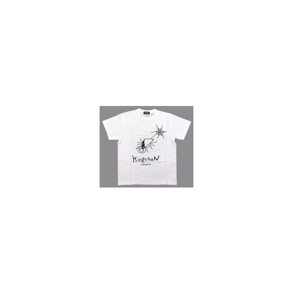中古Tシャツ ジェラミー・ブラシエリ キングオージャーチャンネルTシャツ ホワイト Lサイズ 「王様戦隊キングオージャ