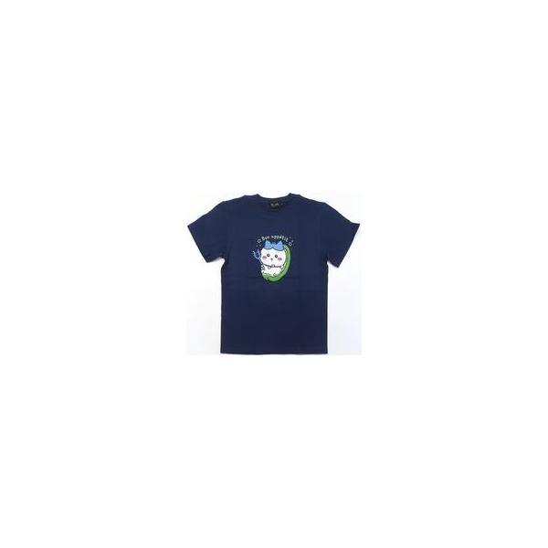 中古Tシャツ ピーマンハチワレ Tシャツ ネイビー XLサイズ 「ちいかわ×トーキングヘッズ×