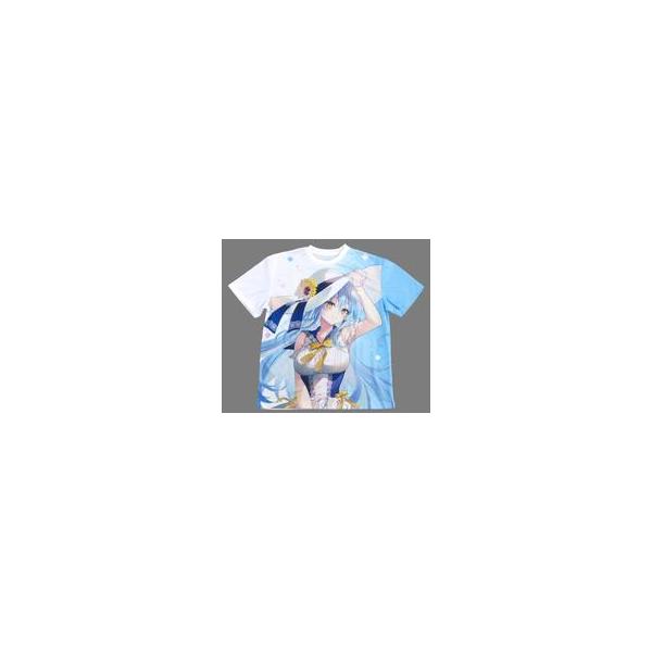 中古Tシャツ 雪花ラミィ Tシャツ ねぽらぼとおでかけver. ホワイト フリーサイズ 「バーチャルYouT