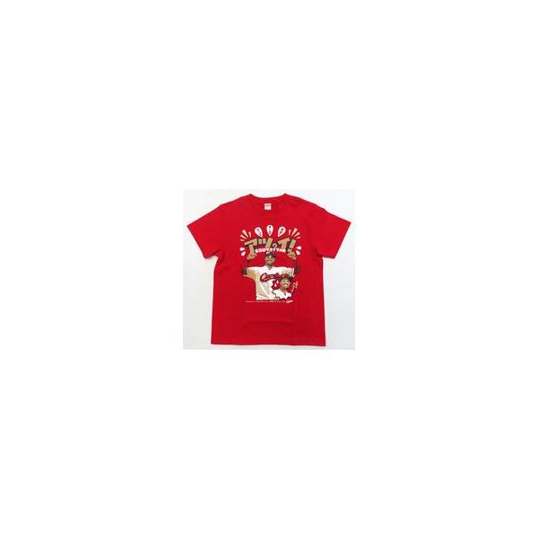 中古Tシャツ ライアン・マクブルーム#10(広島東洋カープ) サヨナラホームランTシャツ レッド Mサイズ ライアン