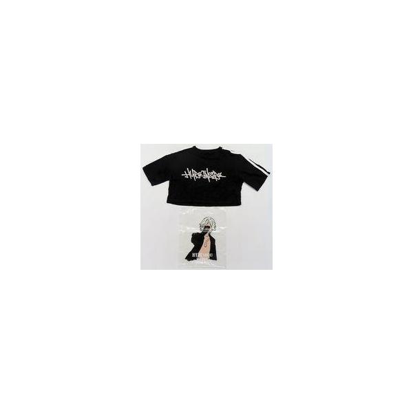 中古Tシャツ HYDE クロップドグラフィックTシャツ ブラック Sサイズ