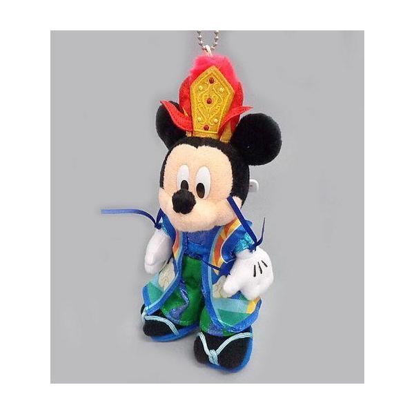 中古ぬいぐるみ ミッキーマウス ぬいぐるみバッジ 「ボンファイアーダンス2009」 東京ディズニーリゾート限定